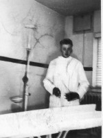 Gibb Gordon working at Heinbucks Funeral Home in Stratford