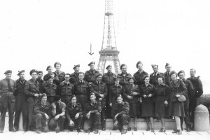 HOZ - Alvin McDonald others presumably at Eiffel Tower in France
