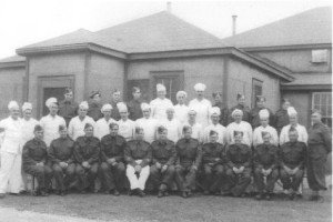 HOZ - Gordon Frost and his unit at Valcartier Quebec