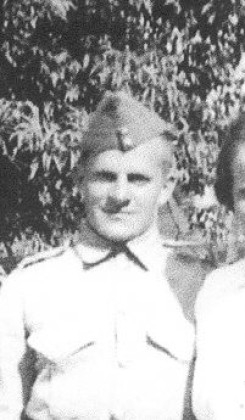 Victor Haliburton, flanked by neighbours and sisters Clara (left) and Marion Piper. Victor Haliburton, flanked by neighbours and sisters Clara (left) and Marion Piper.