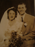 Murray George and Erma on their wedding day.JPG