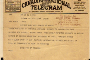 Wood - telegram 4